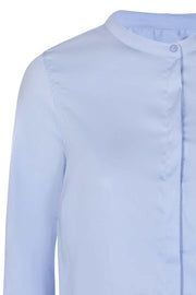 Mattie Sustainable Shirt | Light Blue | Skjorte fra Mos Mosh