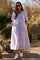 Martine Ss Dress | Lavender Sand Stripe | Kjole fra Liberté
