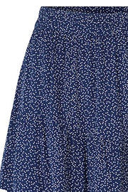 Jacita | Mørkeblå | Nederdel med prikker fra MbyM