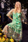 Mila Dress | Green | Kjole fra Hunkön