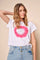 Misty O-SS Tee | Teaberry | T-shirt fra Mos Mosh