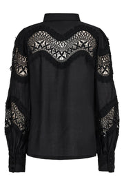 Molly Shirt | Black | Skjorte fra Copenhagen Muse