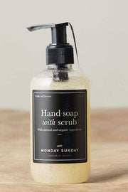 Handsoap w. Scrub 250 ml. | Clear | Håndsæbe m/skrub fra Monday Sunday