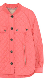 Monica quilt jacket | Orange Rose | Frakker fra Gustav