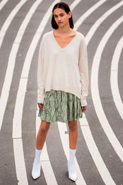 Move HW Skirt | Grøn | Nederdel med print fra Soft Rebels