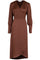 Asmara Dress | Toffee | Slå-om kjole fra Neo Noir
