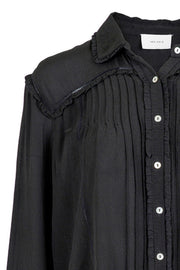 Victoria Blouse | Sort | Skjorte bluse fra Neo Noir