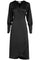 Asmara Dress | Sort | Slå-om kjole fra Neo Noir