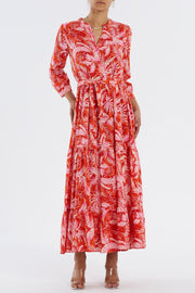 Nee Dress | Red | Kjole fra Lollys Laundry