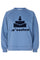 New Coco Floc Sweat | Sky Blue | Bluse fra Co'couture