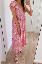 New Sunrise Julian Dress | Pink | Kjole fra Co'couture