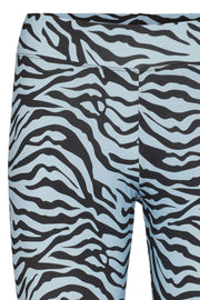 Ninni Legging | Ligth Blue Zebra | Leggings fra Liberté Essentiel