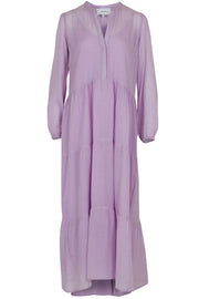Nobis Bamboo dress | Lavendel | Lang maxikjole fra Neo Noir