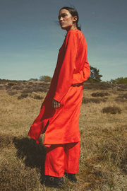 Norma shirt dress | Orange Rose | Kjole fra Gustav