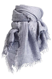 Ori scarf | Blue | Tørklæde med glimmer fra Stylesnob