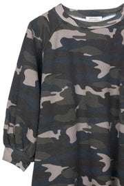 Super Oversized Sweatshirt | Camo Army | Sweatshirt fra Ragdoll LA