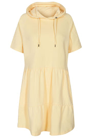 Melissa SS Dress | Pastel Yellow | Sweat kjole fra Liberté