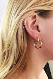 CREOL SMALL | Sølv | Små hoop øreringe fra PICO