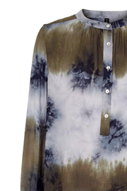 Tabitta | Grey | Skjortekjole med tie dye fra Prepair