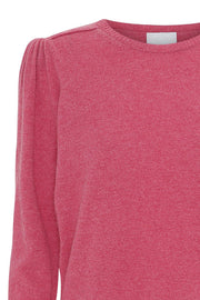 Silvia | Pink | Strikbluse med puff fra Project AJ 117