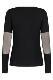 Punto Blouse | Black | Bluse fra Freequent