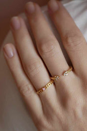 Heart ring | Guld | Fingerring fra Enamel
