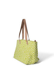 Jami Beach Bag | Lime | Strandtaske fra Re:Designed