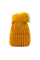 Rae Hat | Mustard | Uld hue med kvast fra RE:DESIGNED