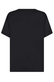 Ramira O-SS Tee | Black | T-shirt fra Mos Mosh