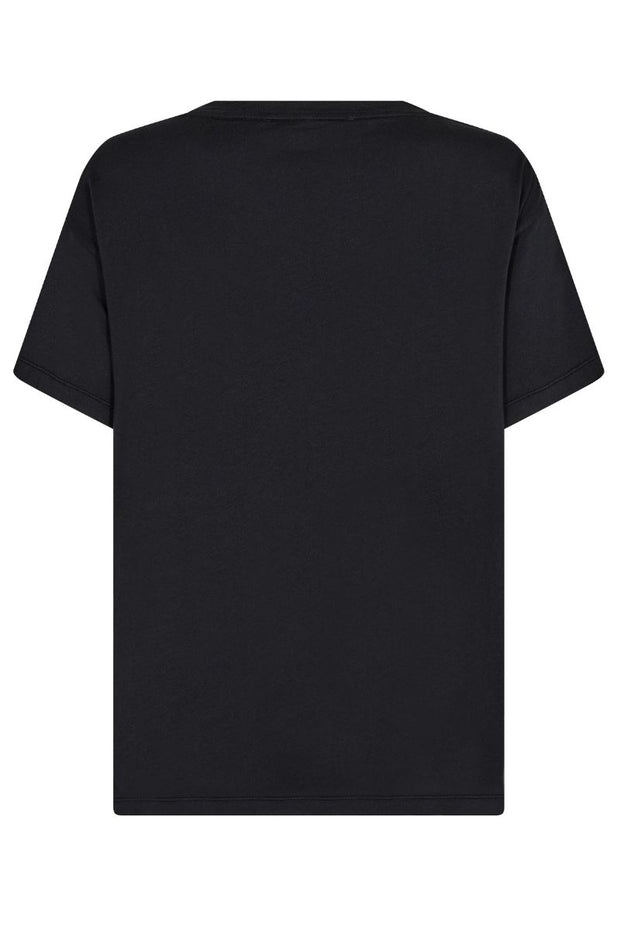 Ramira O-SS Tee | Black | T-shirt fra Mos Mosh