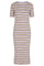 Roberta Ss Dress | Lavender Yellow Stripe | Kjole fra Liberté