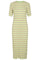 Roberta Ss Dress | Mint Stripe | Kjole fra Liberté