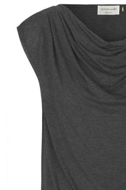 T-Shirt SS | Mørkegrå | T-shirt fra Rosemunde