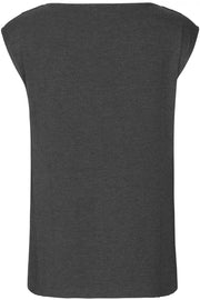 T-Shirt SS | Mørkegrå | T-shirt fra Rosemunde