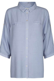 Everlyn Shirt | Light Blue | Lyseblå skjorte fra Sofie Schnoor
