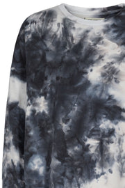 Zea Shirt | Grey | Sweatshirt med tie dye fra Sofie Schnoor