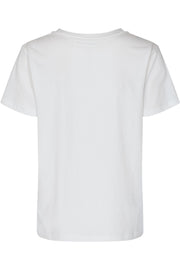 Cady | Off White | T-shirt med tryk fra Sofie Schnoor