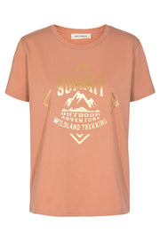 Cady | Rosy brown | T-shirt fra Sofie Schnoor