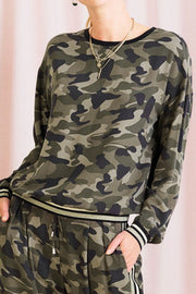 CAMO T1281 | Army | Camouflage bluse fra SAINT TROPEZ