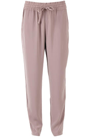 Woven Pants Long | Støvet rosa | Løse bukser fra Saint Tropez