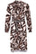 Woven Dress Below Knee | Silver C | Kjole med print fra Saint Tropez