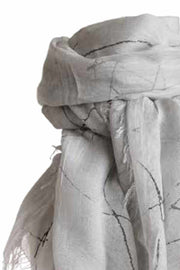 Sardi scarf | Ice | Modal tørklæde med print fra Stylesnob