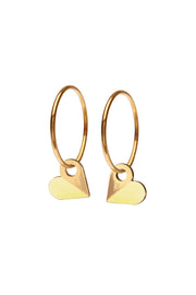 HEART | Limone & Gold | Hjerte øreringe fra Scherning
