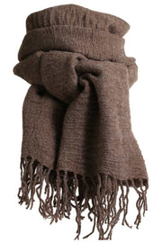 Sena scarf | Brown | Vævet tørklæde fra Stylesnob