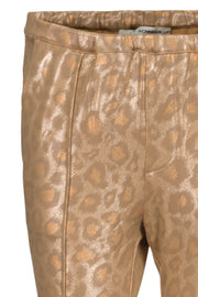 Kaya | Leopard guld bukser fra Sofie Schnoor