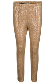Kaya | Leopard guld bukser fra Sofie Schnoor