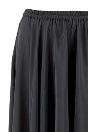 Luna assymetric skirt | Sort nederdel fra Black Colour