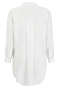 Freedom LS Long Shirt | Schneeweiß | Hemdblusenkleid von Soft Rebels – nedsat