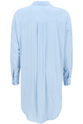 Freedom LS Long Shirt | Kaschmirblau | Hemdkleid von Soft Rebels – nedsat