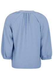 Siv 3/4 Top | Colony blue | Skjorte fra Soft Rebels